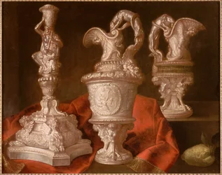 Still Life with Silver Candlestick